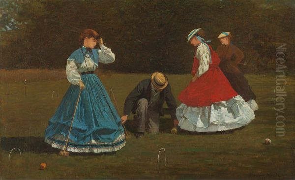 Croquet Scene - view 1