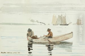 Boys Fishing, Gloucester Harbor by Winslow Homer