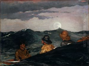 Kissing the Moon by Winslow Homer