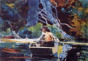 The Adirondack Guide by Winslow Homer