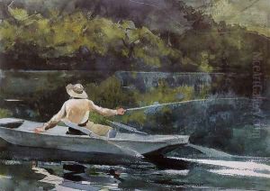 Casting the Fly by Winslow Homer