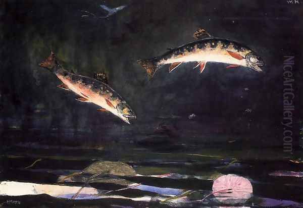 Leaping Trout - view 1