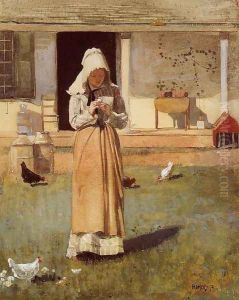 The Sick Chicken by Winslow Homer