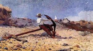 Boy with Anchor by Winslow Homer