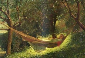 Girl in a Hammock
