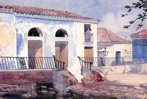 House, Santiago, Cuba by Winslow Homer