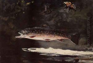 Trout Breaking by Winslow Homer