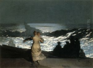 Summer Night by Winslow Homer