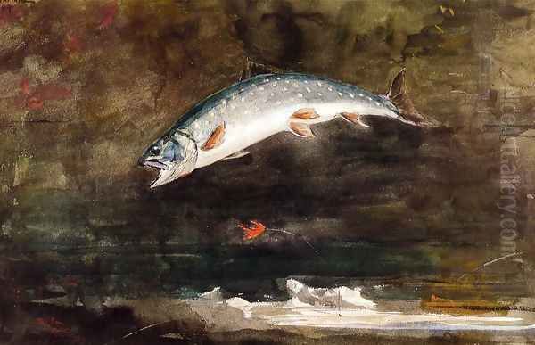 Jumping Trout - view 1