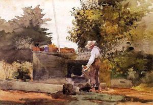 At the Well by Winslow Homer