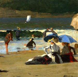 By the Shore by Winslow Homer