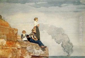 Fisherman's Family (or The Lookout) by Winslow Homer