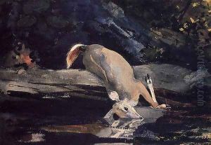 Fallen Deer by Winslow Homer