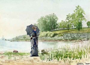 Young Woman by Winslow Homer