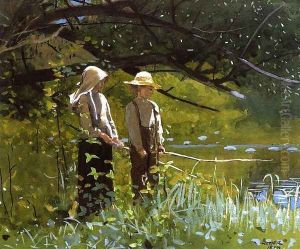 Fishing I by Winslow Homer