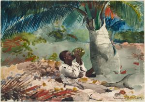 Under the Coco Palm by Winslow Homer