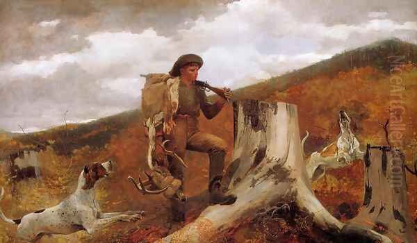 Huntsman and Dogs - view 1