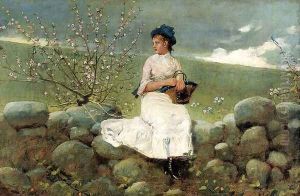 Peach Blossoms I