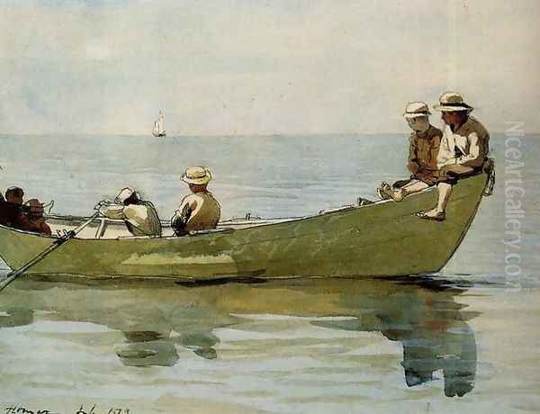 Seven Boys in a Dory - view 1