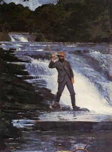 The Angler by Winslow Homer
