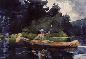 Playing Him by Winslow Homer