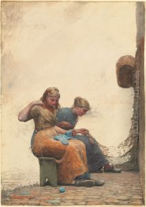 Mending the Nets by Winslow Homer