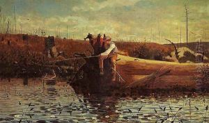 Waiting for a Bite by Winslow Homer