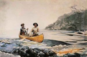 Entering the First Rapid by Winslow Homer