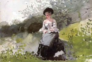 The Black Hat by Winslow Homer