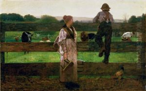 Milking Time by Winslow Homer