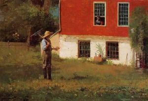 The Rustics by Winslow Homer