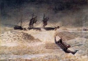 Wreck of the Iron Crown by Winslow Homer