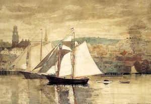 Gloucester Schooners and Sloop by Winslow Homer