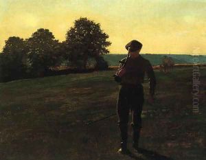 Man with a Sythe by Winslow Homer