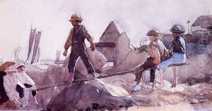 The See-Saw by Winslow Homer