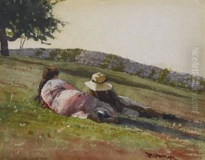 On the Hill by Winslow Homer