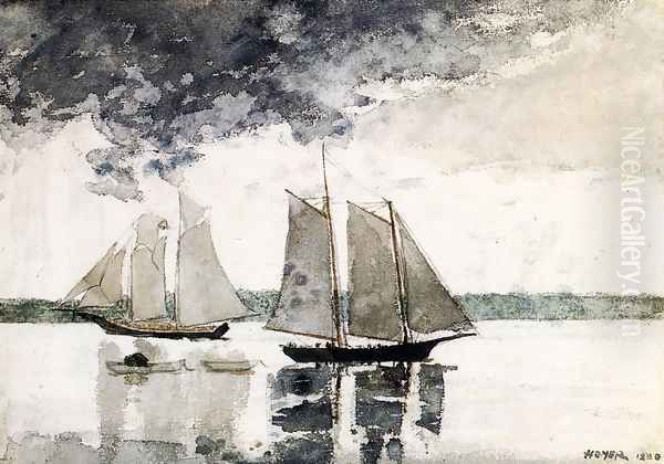 Two Schooners - view 1