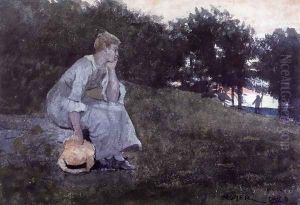 Waiting by Winslow Homer