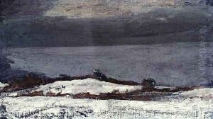 Prout's Neck in Winter by Winslow Homer