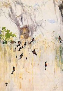 Redwing Blackbirds by Winslow Homer