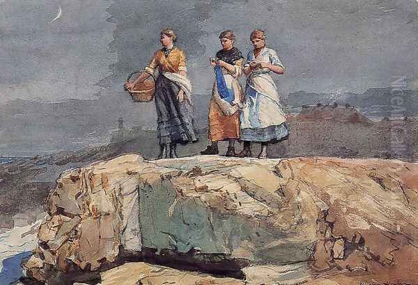 Where are the Boats? (or On the Cliffs) - view 1