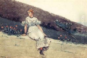 The Garden Wall by Winslow Homer