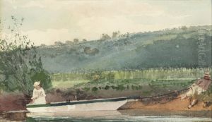 Towing the Boat by Winslow Homer