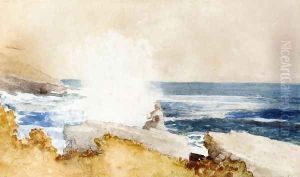 Watching the Surf by Winslow Homer
