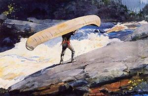 The Portage by Winslow Homer