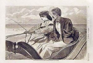 Our watering places, the empty sleeve at Newport by Winslow Homer
