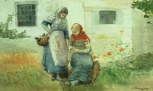 Picking Flowers 1881 - view 1