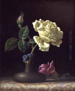 The White Rose by Martin Johnson Heade