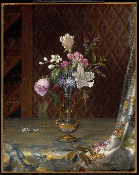Vase Of Mixed Flowers - view 1