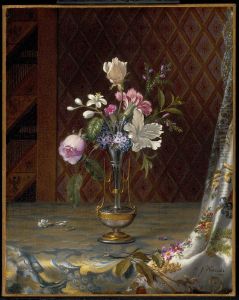 Vase Of Mixed Flowers by Martin Johnson Heade